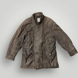 Seraphin Paris Men’s Leather Jacket – Made in France - Size 54